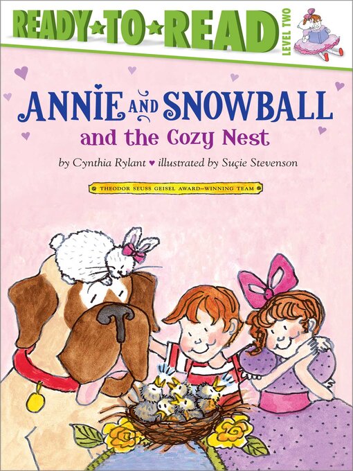 Cover image for Annie and Snowball and the Cozy Nest